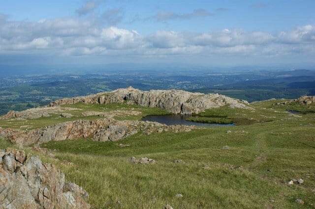 Red Gill Head Moss Top Wild Camping Location Coniston Lake District