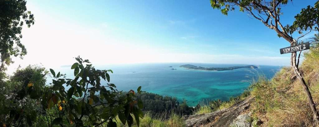 Koh Adang Viewpoint with Koh Lipe in the background