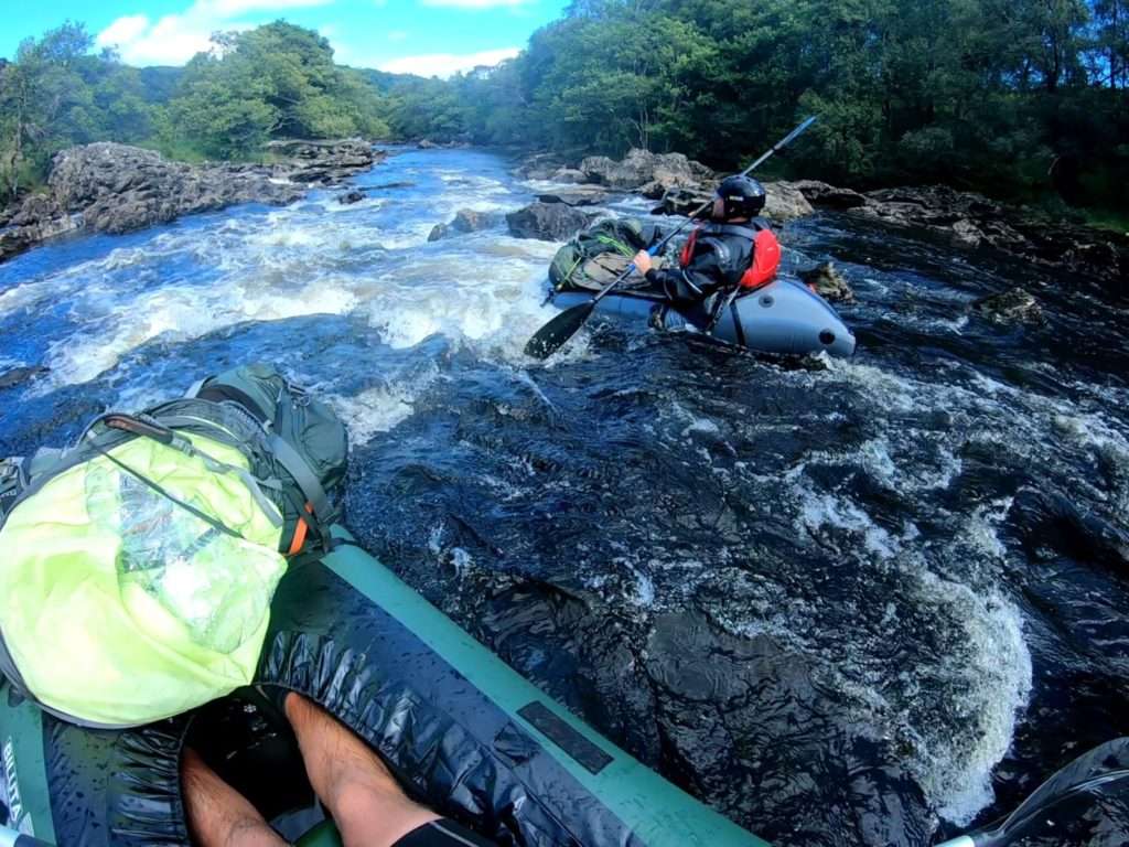 packrafting trips scotland