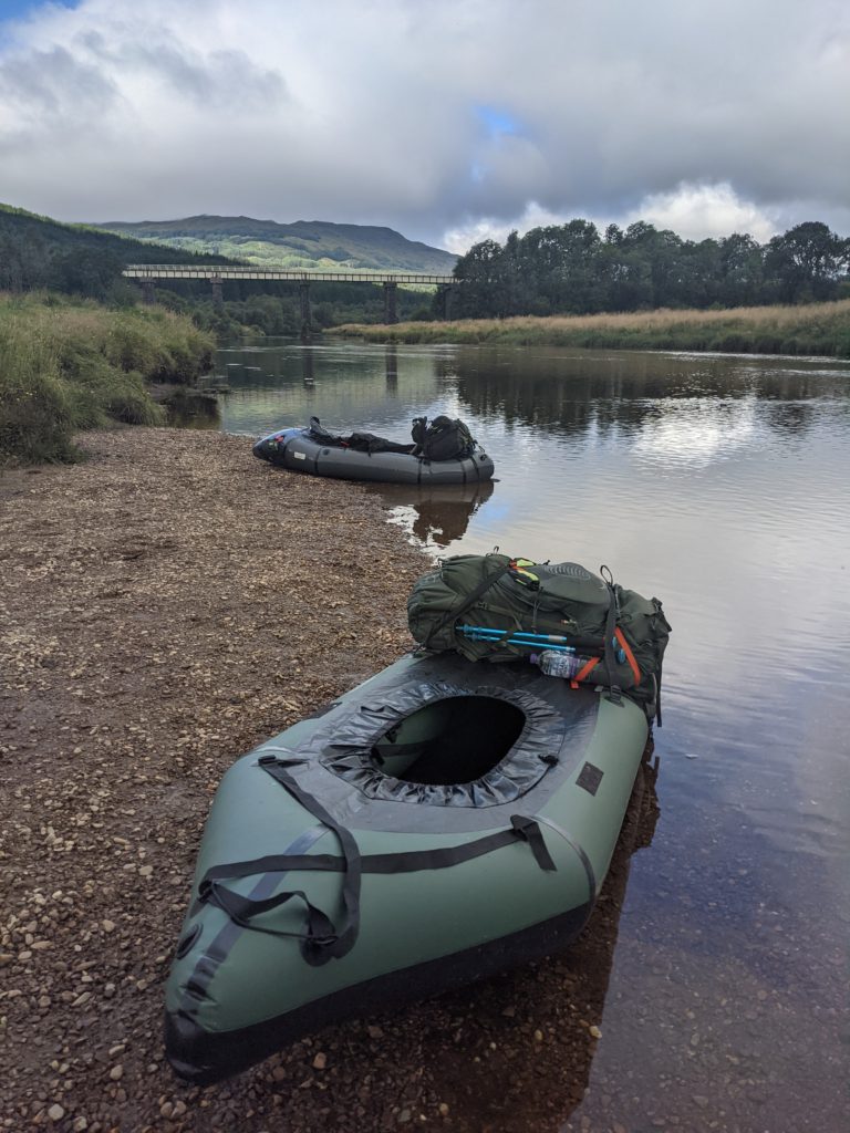 packrafting trips scotland